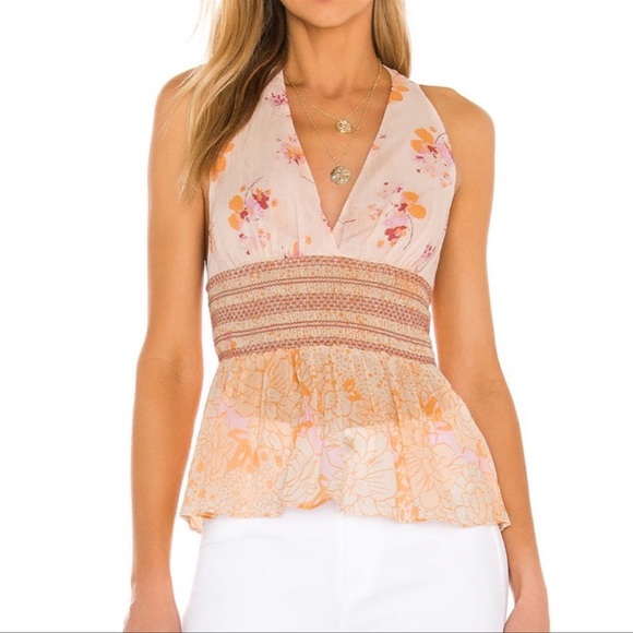 Free People Tops - Free People Brinkley Smocked Tank